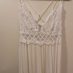 Free People Adella Slip Dress (White)